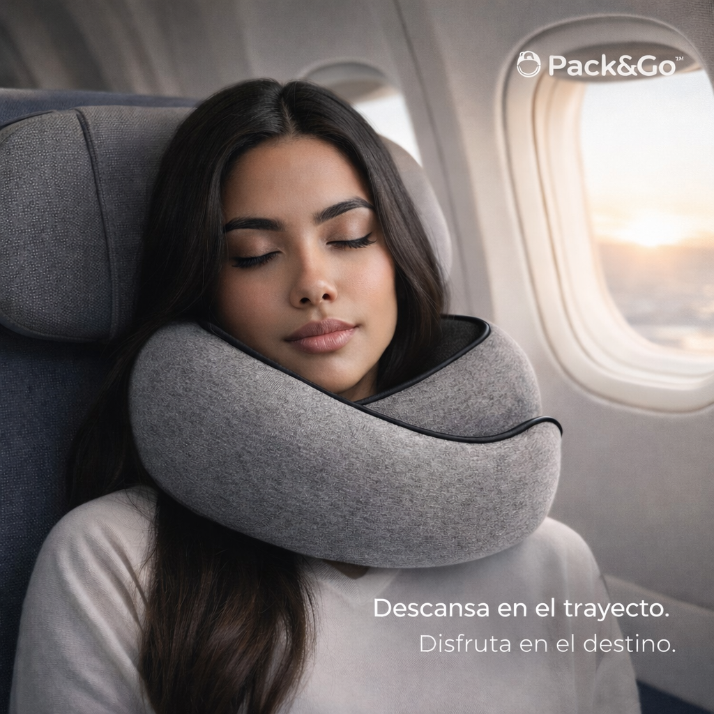 Almohada de viaje con memoria
