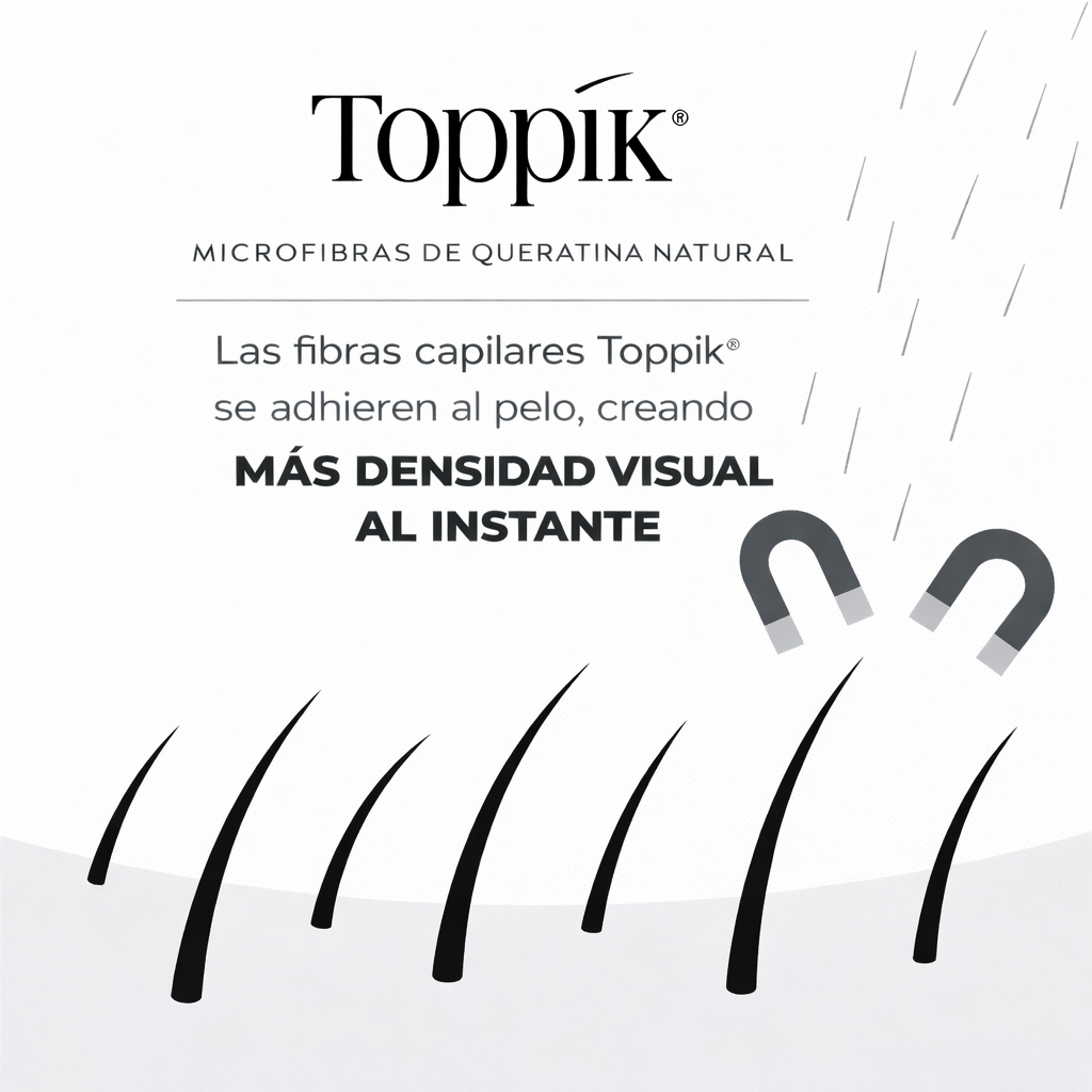Toppik® Fibras Capilares de Queratina · 27,5 g