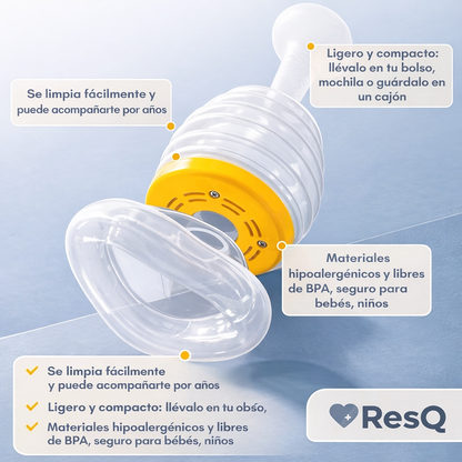 Dispositivo Antiatragantamiento de Succión para Niños y Adultos