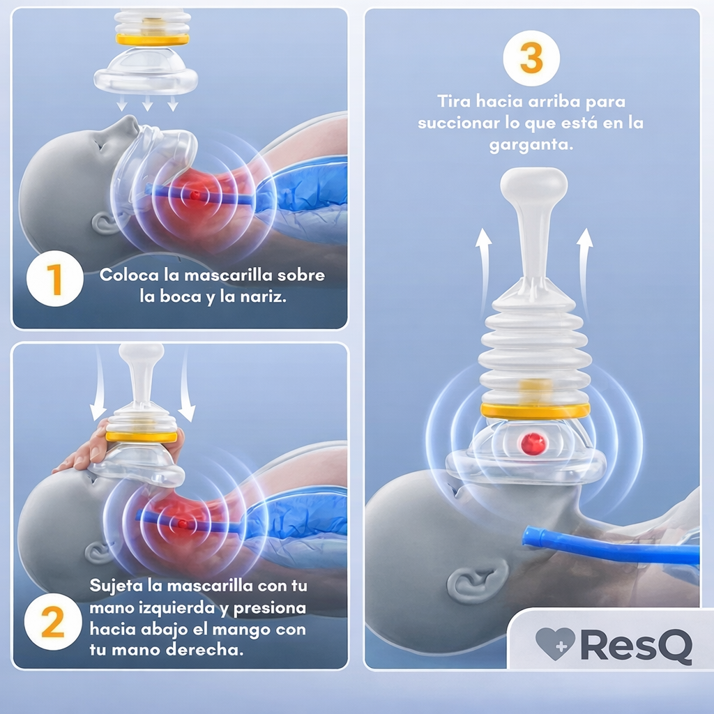 Dispositivo Antiatragantamiento de Succión para Niños y Adultos