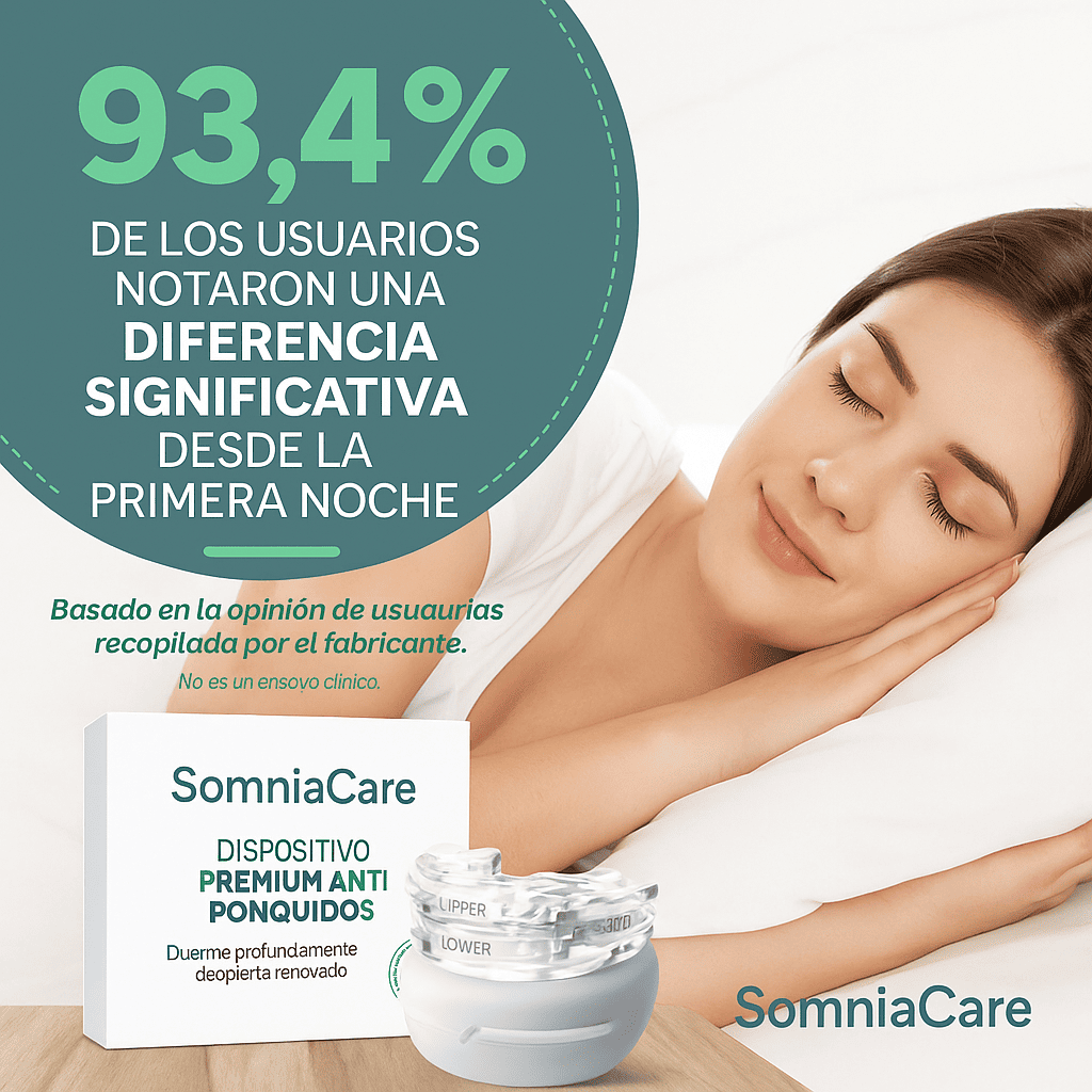 SomniaCare® Férula Antirronquidos Nocturna