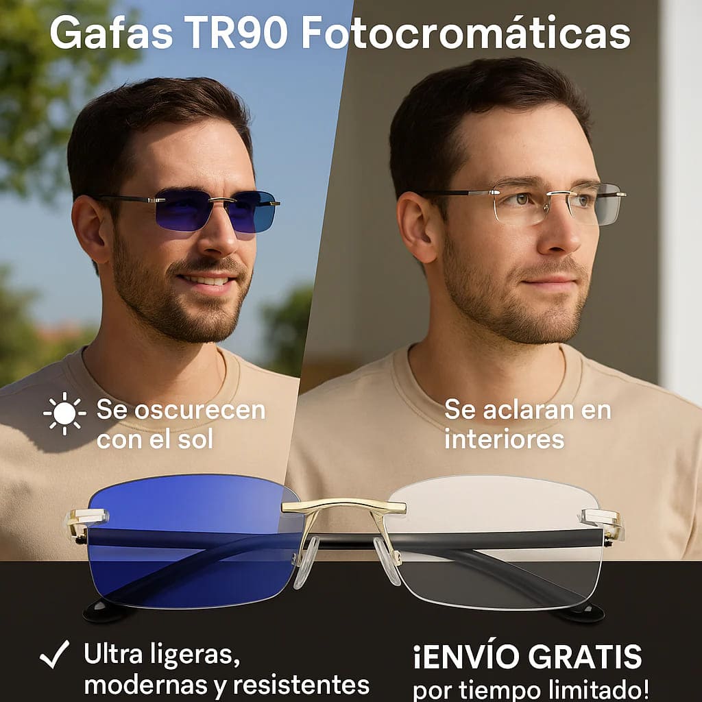 Gafas multifocales VISIONPRO™ + Funda de cuero GRATIS | 2X1 HOY